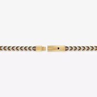 Mens Stainless Steel Inch Wheat Chain Necklace