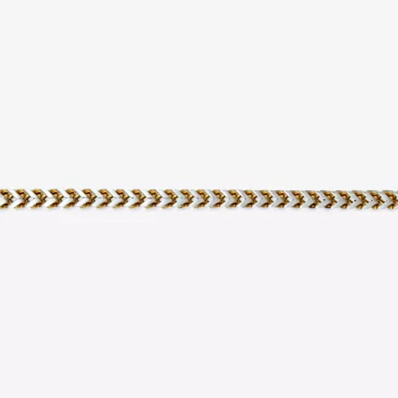 Mens Stainless Steel Inch Wheat Chain Necklace