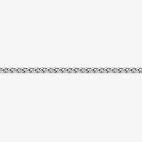 Mens Stainless Steel 3mm Wheat Chain