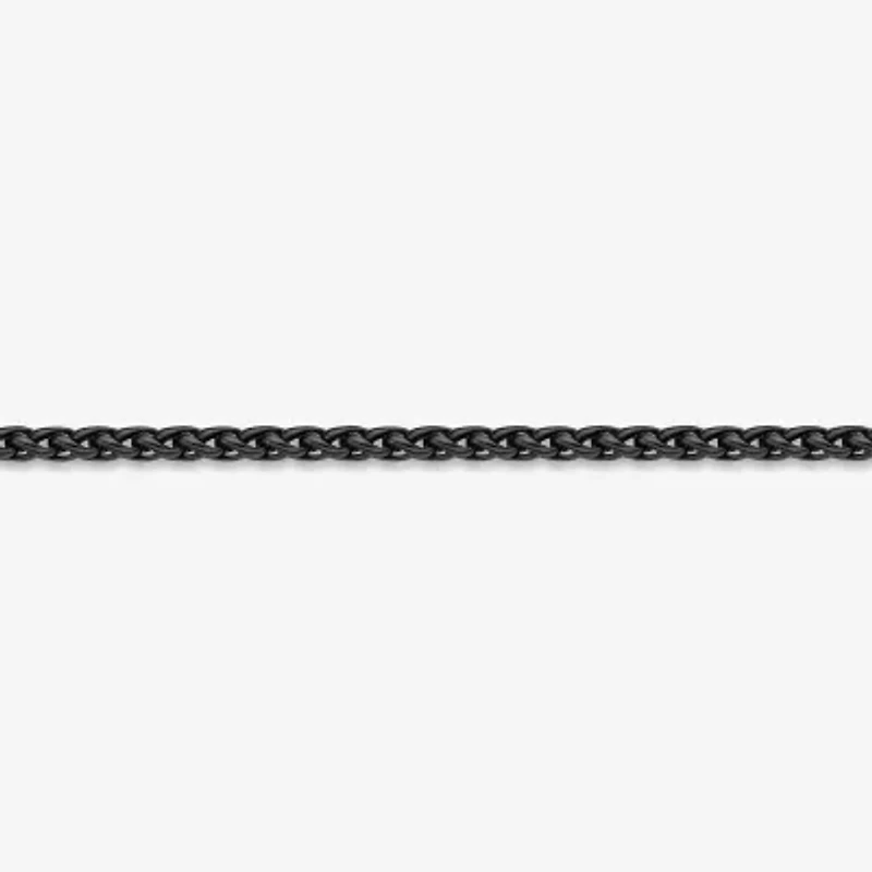 Mens Stainless Steel 3mm Wheat Chain