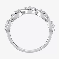 Womens / CT. T.W. Lab Created White Moissanite Sterling Silver Wedding Band