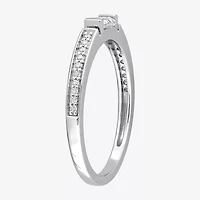 Womens / CT. T.W. Lab Created White Moissanite Sterling Silver Wedding Band