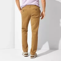 St. John's Bay Temp Flex Mens Slim Fit Flat Front Pant