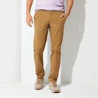 St. John's Bay Temp Flex Mens Slim Fit Flat Front Pant