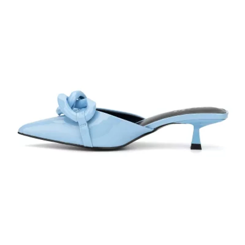 Torgeis Womens Arboricola Pointed Toe Kitten Heel Pumps