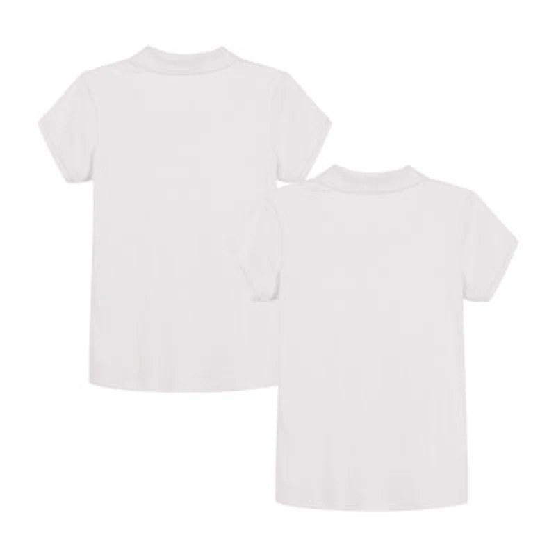IZOD Little & Big Kid Girls Short Sleeve Regular Fit 2-pc. Polo Shirt