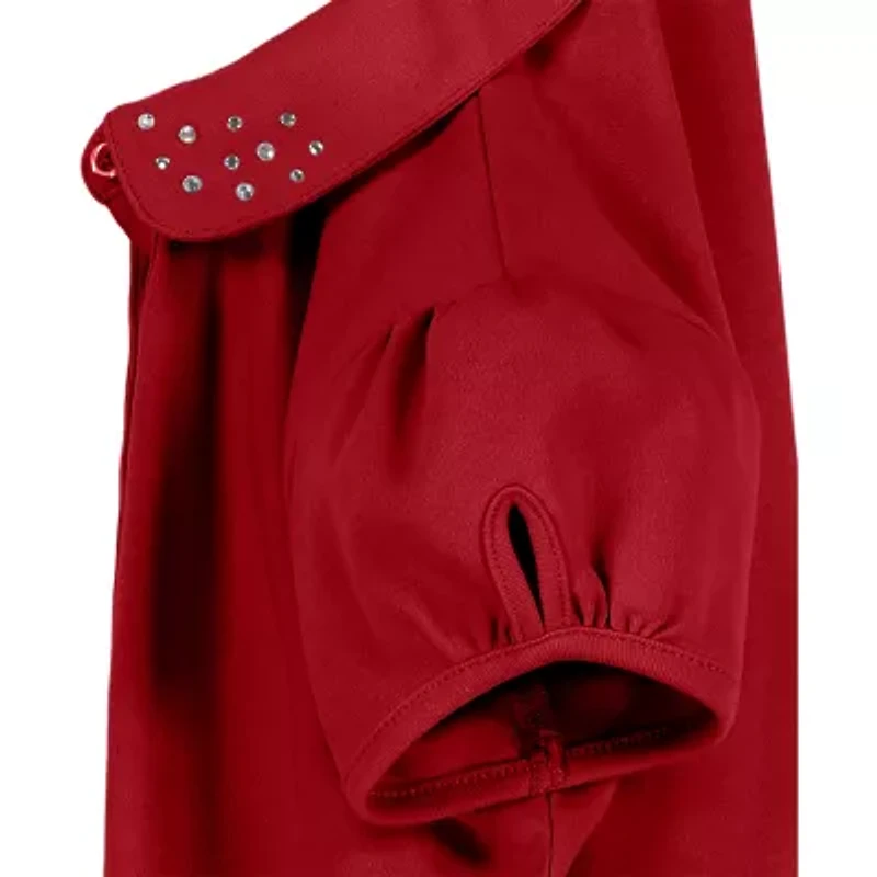 IZOD Little & Big Girls Short Sleeve Stretch Polo Shirt