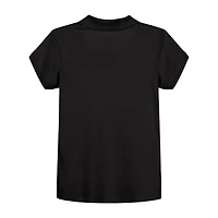 IZOD Little & Big Kid Girls Short Sleeve Regular Fit Polo Shirt
