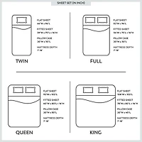 Aireolux 800 Thread Count Supreme-Quality Supima Cotton Ultra-Soft & Silky Sheets Pillowcases