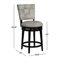 Kaede Counter Height Swivel Bar Stool