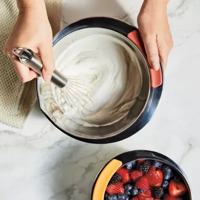 Ayesha Curry Stainless Steel 3-pc. Mixing Bowl Set