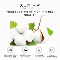Aireolux 800 Thread Count Supreme-Quality Supima Cotton Ultra-Soft & Silky Sheets Pillowcases