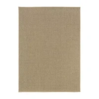 Covington Home Kehlani Flat Woven Solid Indoor Outdoor Rectangular Accent Rug