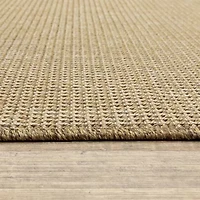 Covington Home Kehlani Flat Woven Solid Indoor Outdoor Rectangular Accent Rug