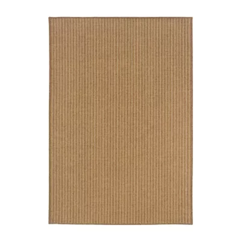Covington Home Kehlani Vertical Stripe Indoor Outdoor Rectangular Accent Rug