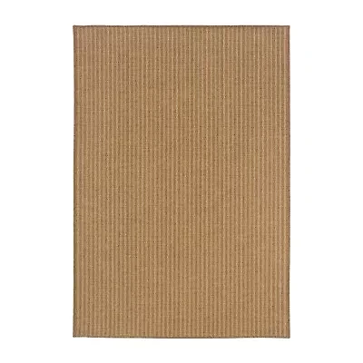 Covington Home Kehlani Vertical Stripe Indoor Outdoor Rectangular Accent Rug