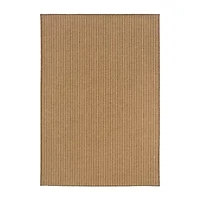 Covington Home Kehlani Vertical Stripe Indoor Outdoor Rectangular Accent Rug