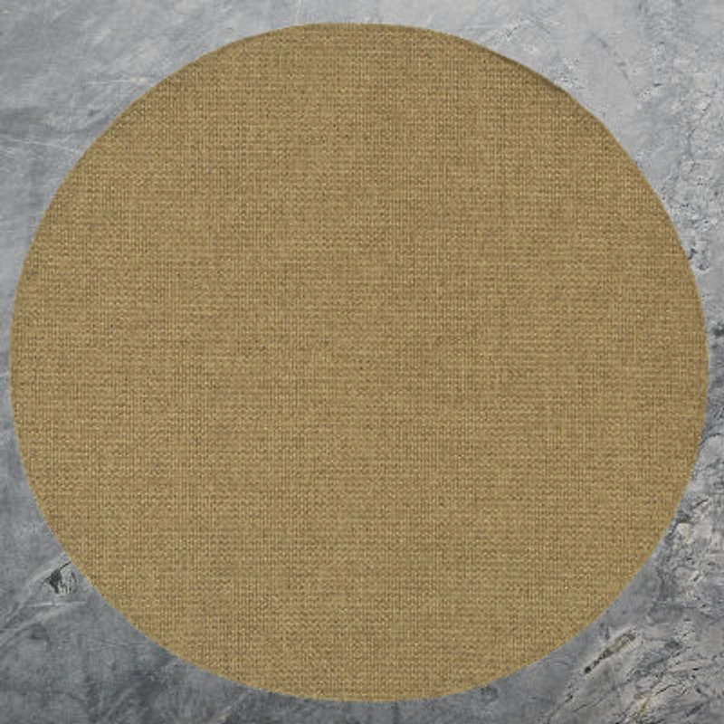 Covington Home Kehlani Panama Weave 7'10"X7'10" Indoor Outdoor Round Area Rug
