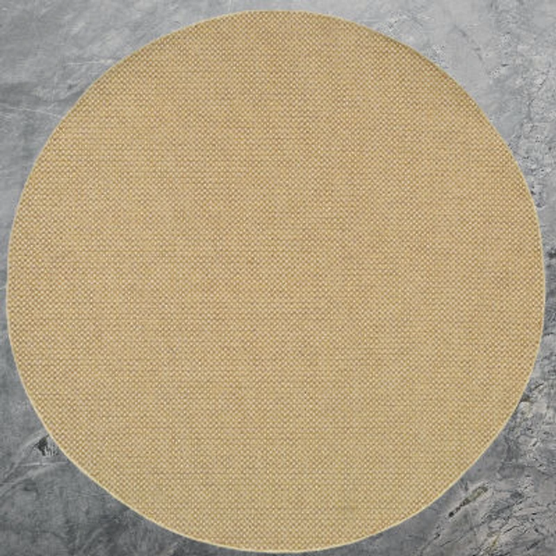 Covington Home Kehlani Flat Weave 7'10"X7'10" Indoor Outdoor Round Area Rug