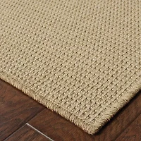 Covington Home Kehlani Flat Woven Solid Indoor Outdoor Rectangular Area Rug