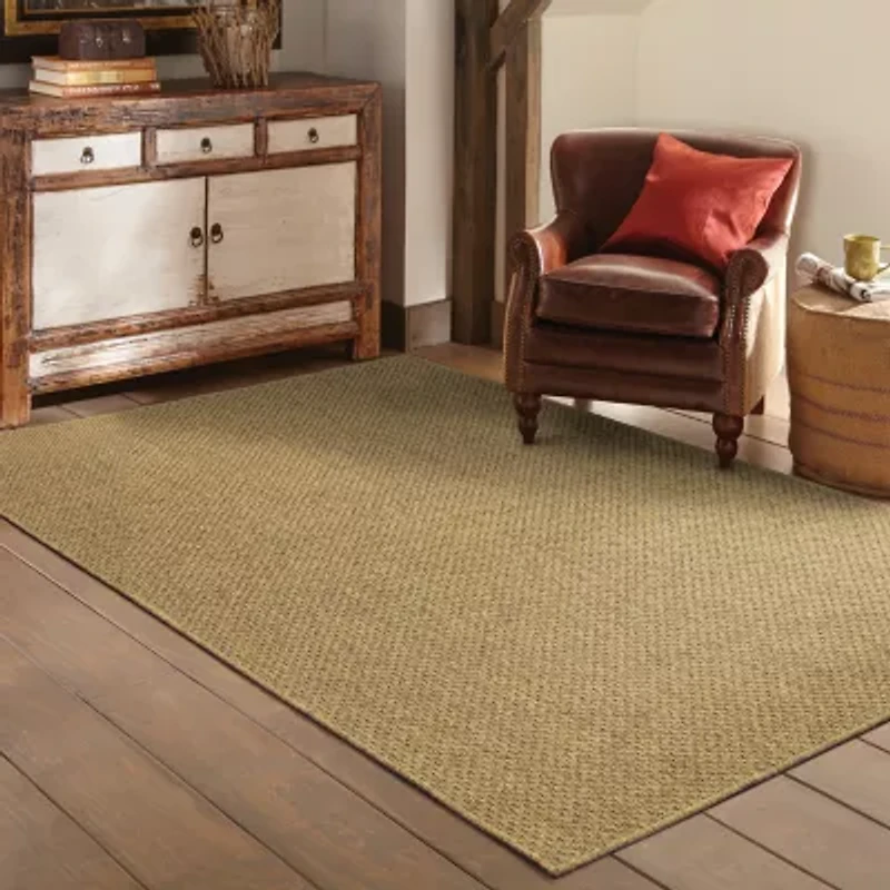 Covington Home Kehlani Panama Weave Indoor Outdoor Rectangular Area Rug