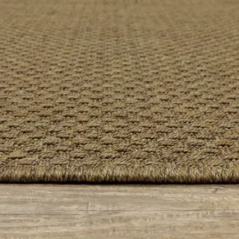 Covington Home Kehlani Panama Weave Indoor Outdoor Rectangular Area Rug