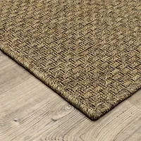 Covington Home Kehlani Panama Weave Indoor Outdoor Rectangular Area Rug