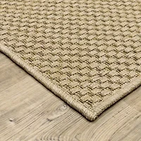 Covington Home Kehlani Flat Weave Indoor Outdoor Rectangular Area Rug