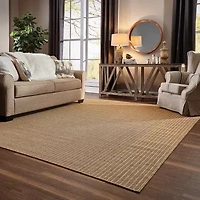 Covington Home Kehlani Vertical Stripe Indoor Outdoor Rectangular Area Rug