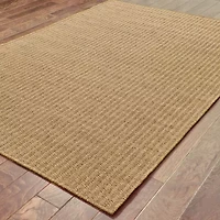 Covington Home Kehlani Vertical Stripe Indoor Outdoor Rectangular Area Rug