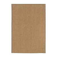 Covington Home Kehlani Vertical Stripe Indoor Outdoor Rectangular Area Rug