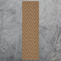 Covington Home Kehlani Chevron Stripe 2'3"X7'6" Indoor Outdoor Rectangular Runner