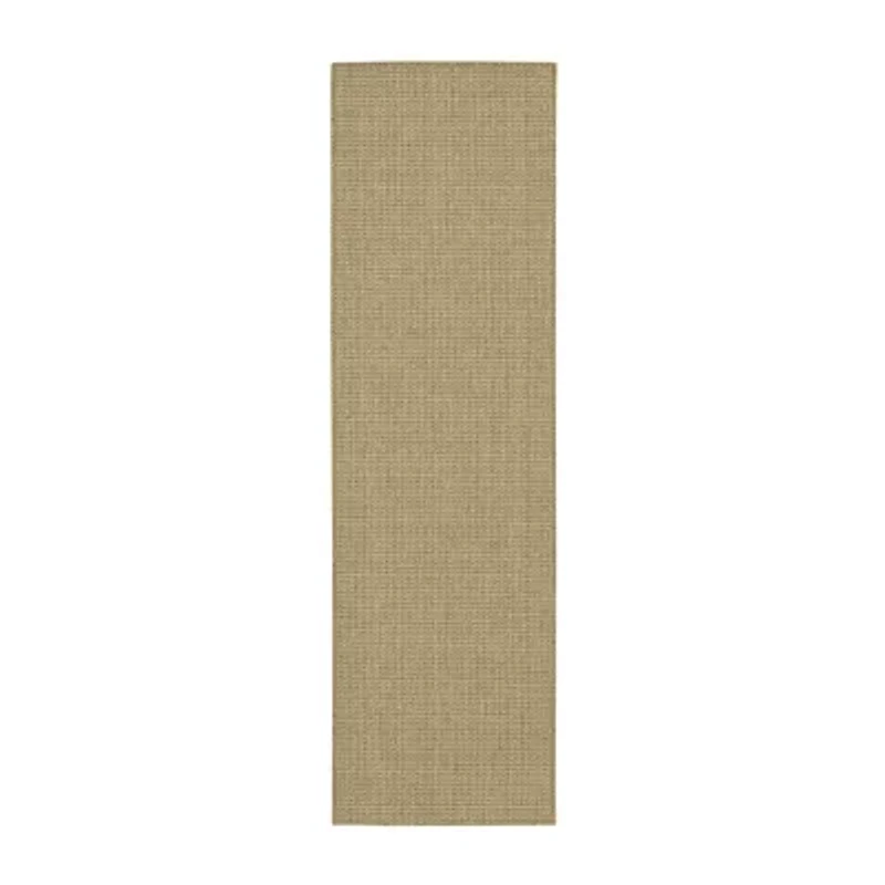 Covington Home Kehlani Flat Woven Solid 2'3"X7'6" Indoor Outdoor Rectangular Runner