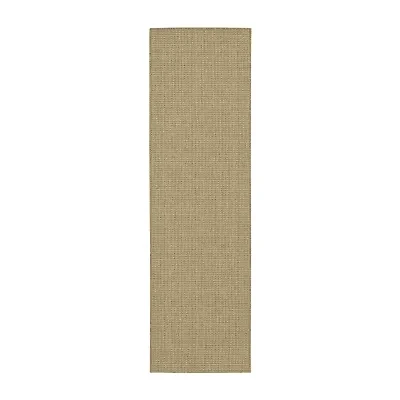 Covington Home Kehlani Flat Woven Solid 2'3"X7'6" Indoor Outdoor Rectangular Runner