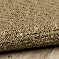 Covington Home Kehlani Panama Weave 2'3"X7'6" Indoor Outdoor Rectangular Runner