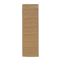 Covington Home Kehlani Vertical Stripe 2'3"X7'6" Indoor Outdoor Rectangular Runner