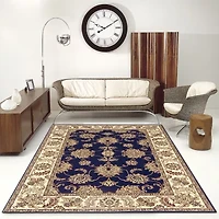 Radici Noble 39"X64" Prata Traditional Oriental Accent Rug
