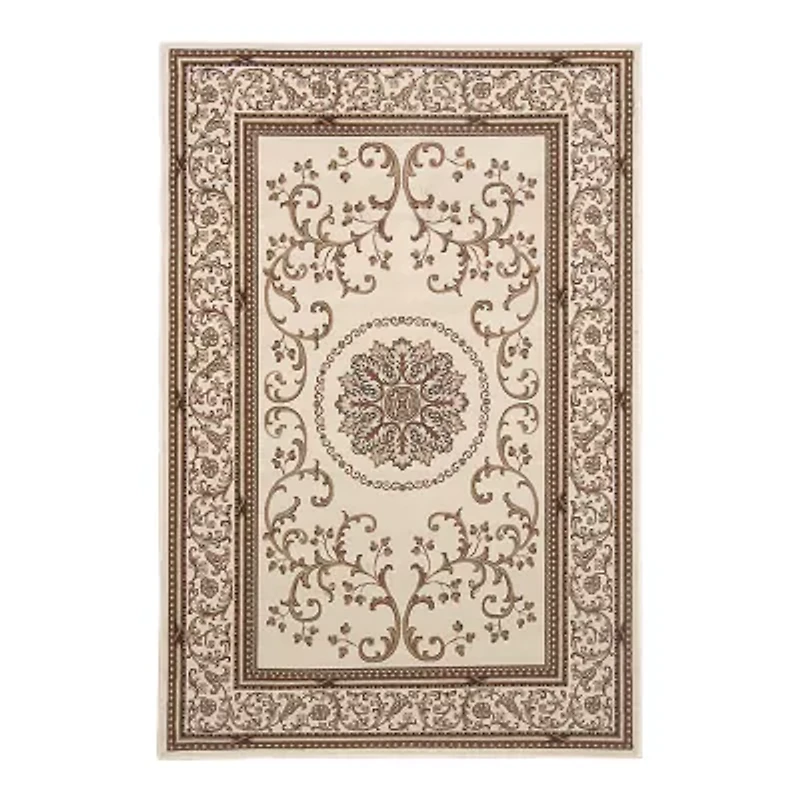 Radici Noble Medallion Rectangular Accent Rug