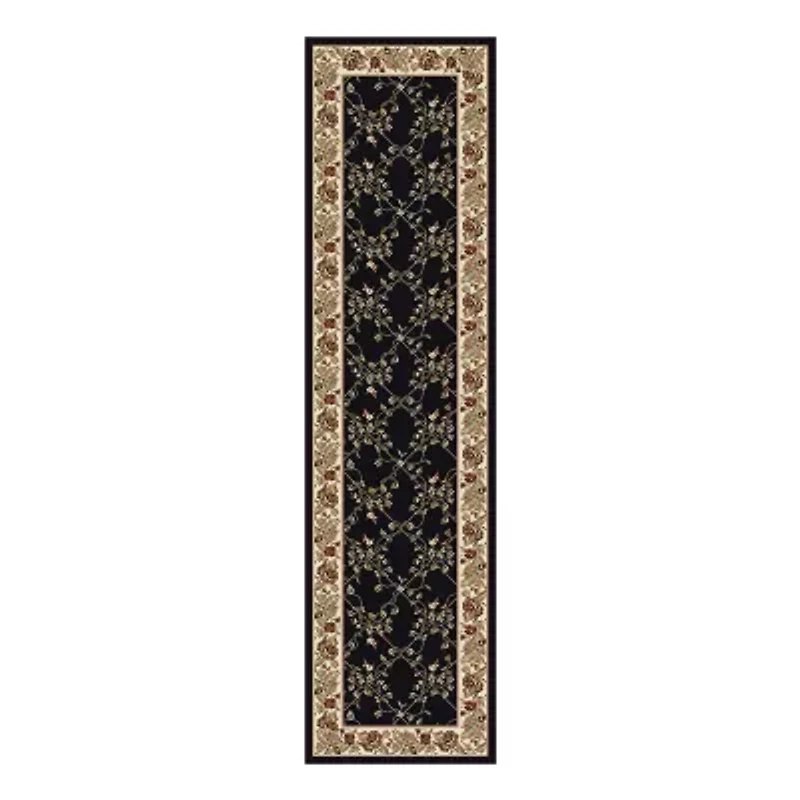 Radici Noble Scroll 26"X96" Traditional Oriental Runner