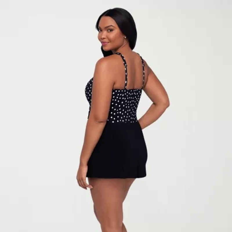 Trimshaper Womens Swim Romper