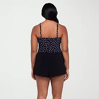 Trimshaper Womens Swim Romper