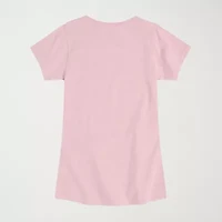 Big Kid Girls Crew Neck Short Sleeve Regular Fit Graphic T-Shirt