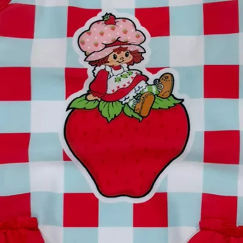 Toddler Girls Strawberry Shortcake Sleeveless One Piece Swimsuit