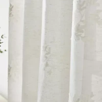 Martha Stewart Soriah Grommet Top Sheer Single Curtain Panel
