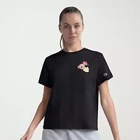 Champion Womens Crew Neck Short Sleeve Active T-Shirt