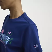 Champion Womens Crew Neck Short Sleeve Active T-Shirt