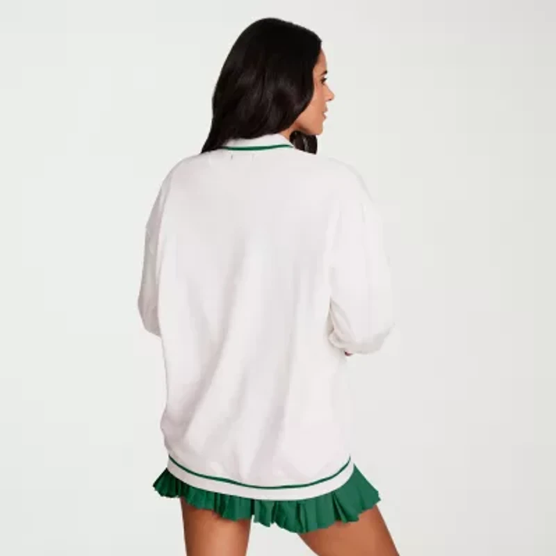 Champion Womens V Neck Long Sleeve Button Cardigan