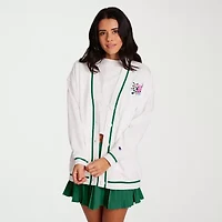 Champion Womens V Neck Long Sleeve Button Cardigan