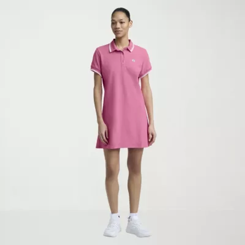 Champion Womens Short Sleeve Active Shirt Dress