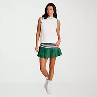 Champion Womens Mock Neck Sleeveless Muscle T-Shirt
